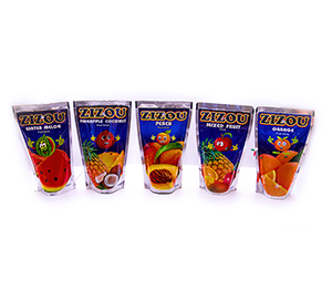 Zizou fruit drink Ghadco distribution kano state (Zobo, Mango, Blackcurrant, Water mellon, Pinneapple, mixed fruit, orange, ginger, Peach and Tamarind)