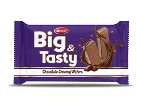 Big & Tasty Chocolate Creamy Wafers