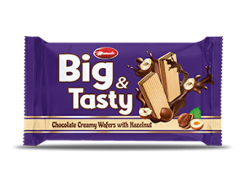 Big & Tasty Chocolate with Hazelnut Creamy Wafers