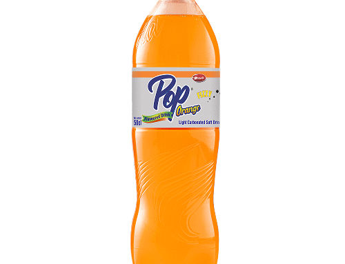 Pop Orange Fizzy 50cl Bottle